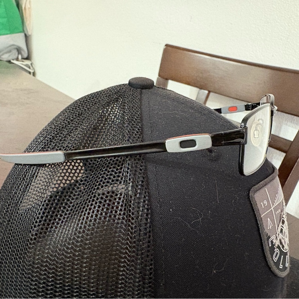 New Black Rectangular TUMBLEWEED OAKLEY Eyeglasses - image 2